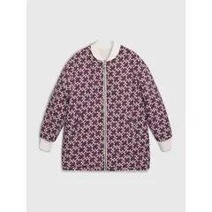 TOMMY HILFIGER - Chaqueta De Peluche Reversible Con Monogramas Para Niña