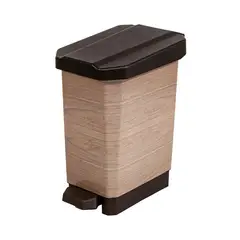 ESTRA - Papelera Estrabins De Pedal 10 Lt Café