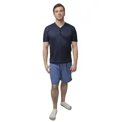 ROMANELLA - Pijama de short Criestian CC para hombre