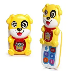 DAYOSHOP - Teléfono Celular Juguete Musical Luces Bebe Niños