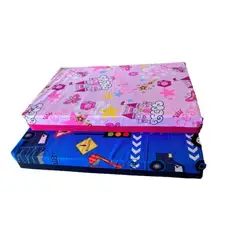 STALION - Colchoneta de corral para bebe 100x70x12cm bebes - Azul