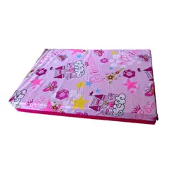 GENERICO - Colchoneta de corral para bebe 90x60x12cm bebes - Rosado