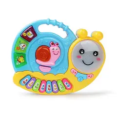 DAYOSHOP - Piano Caracol Luces Juguete Sonido Y Nota Musicale