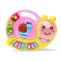 DAYOSHOP - Piano Caracol Luces Juguete Sonido Y Nota Musicale