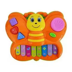 DAYOSHOP - Piano Mariposa Luces Animales Y Nota Musicales