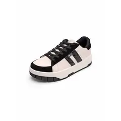 TELLENZI - Tenis Dama 5003 Negro*Crema