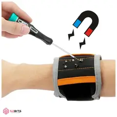GENERICO - Pulsera Magnetica Iman Herramientas Manilla Tornillos