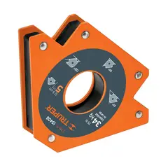 TRUPER - Escuadra magnética 5" para soldar, capacidad 34 kg,