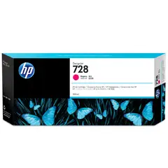 HP - Cartucho de Tinta DesingJet 728 Magenta Ink Cartridge 300ml
