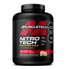 MUSCLETECH - Nitro Tech Whey Gold - 5 libras - Vainilla