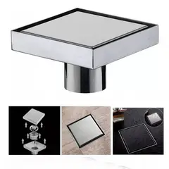 GENERICO - Rejilla Acero Cuadrada 10 Cm X 10 Cm Panel Oculto Tames