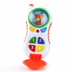 DAYOSHOP - Teléfono Celular Juguete Musical Osito Bebe Niños