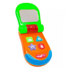 DAYOSHOP - Teléfono Celular Pato Juguete Luces Bebe Niños