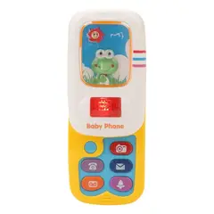 DAYOSHOP - Teléfono Celular Rana Sol Juguete Luces Bebe Niño