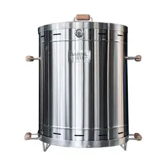 ASADORES EL BARRIL - Asador en barril grande eco (capacidad 50 lbs)