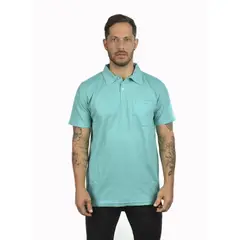 HAMER - Polo para hombre con bolsillo