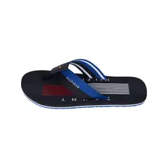 TOMMY HILFIGER - Sandalias Con Logo Para La Piscina Hombre Azul