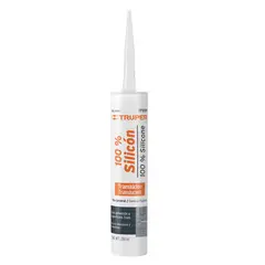 TRUPER - Sellador transparente 100% silicón de 280 ml,