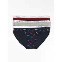 TOMMY HILFIGER - Paquete De 3 Bikinis Mujer Azul