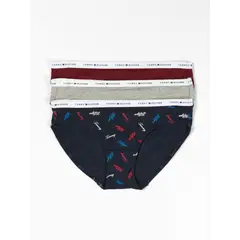 TOMMY HILFIGER - Paquete De 3 Bikinis Mujer Azul