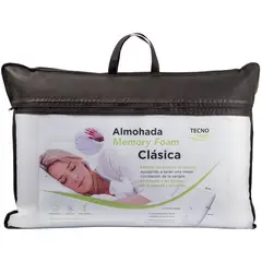 TECNOFOAM - Almohada clásica espuma memory viscoelastica