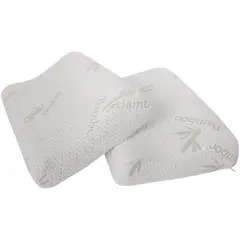 TECNOFOAM - Almohadas Set x 2 Cervical Bamboo