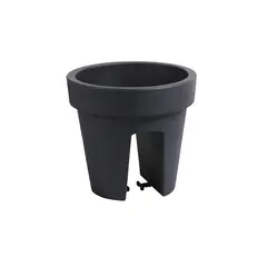 TUMATERA - Matera Balcón Lofly 25 cm Antracita