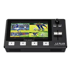 GENERICO - FeelWorld L2 Plus - Live Stream Switcher con monitor LCD