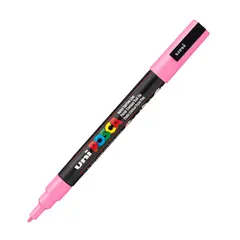 POSCA - Marcador Gráfico De Vinilo Punta Pc-5m Rosa