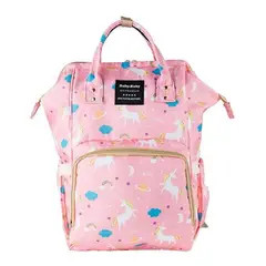 GENERICO - Pañalera Multinfuncional Bebe Mochila Morral Bolso Unicornio