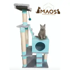 MAOS - GIMNASIO ARBOL RASCADOR GATO