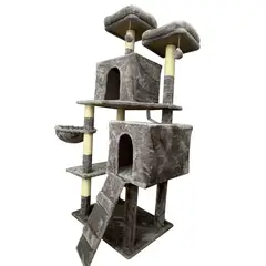 WOOD PETS - Maos Pets Gimnasio Torre Rascadora Para Gatos - Obsequio