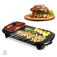 ONE PIXEL - Plancha Asador Electrico Antiadherente Parrilla