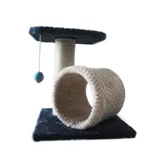 MAOS - RASCADOR GATO TUNEL - PETROLEO BEIGE