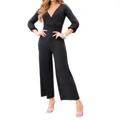 CROYDON - Enterizo Nicoll Negro para Mujer