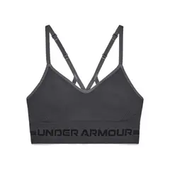 UNDER ARMOUR - Sujetador Mujer SEAMLESS LOW LONG Gris