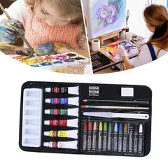 COMPRALOENCASA COM - Set de arte 24 piezas pintura dibujo niños adultos rf 1224