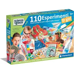 CLEMENTONI - Juguete 110 Experimento Stem Niños Niñas Ciencia