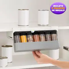 COMPRALOENCASA COM - Organizador de condimentos especiero soporte especias repisa 3013co