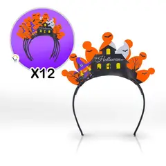 COMPRALOENCASA COM - Diadema X12 Fiesta Disfraces Halloween DTH01
