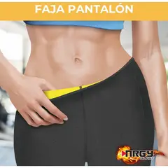 PURA - Pantalón térmico reductor adelgazante Talla S M L