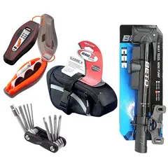 BETO - Inflador Herramienta Bolso Bicicleta Kit Mtb Ruta