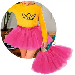 COMPRALOENCASA COM - Tutú Confetti Niñas Colores Falda Ballet Disfraz TUCO01