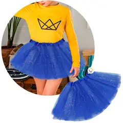 COMPRALOENCASA COM - Tutú Confetti Niñas Colores Falda Ballet Disfraz TUCO01