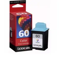LEXMARK - 60 Color Cartucho Original 17g0060