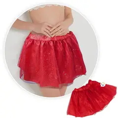 COMPRALOENCASA COM - Tutú purpurina adulto rojo oscuro falda ballet disfraz halloween tutu2