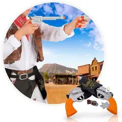 COMPRALOENCASA COM - Pistolas vaquero cowboy juguete sheriff disfraz of197