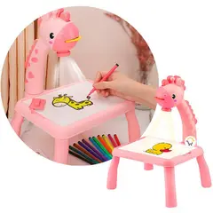 COMPRALOENCASA COM - Mesa de dibujo proyector infantil didáctico tablero juguete th6688RO