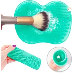 COMPRALOENCASA COM - Limpiador brochas maquillaje silicona profesional limpieza lp-02