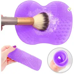 COMPRALOENCASA COM - Limpiador brochas maquillaje silicona profesional limpieza lp-02